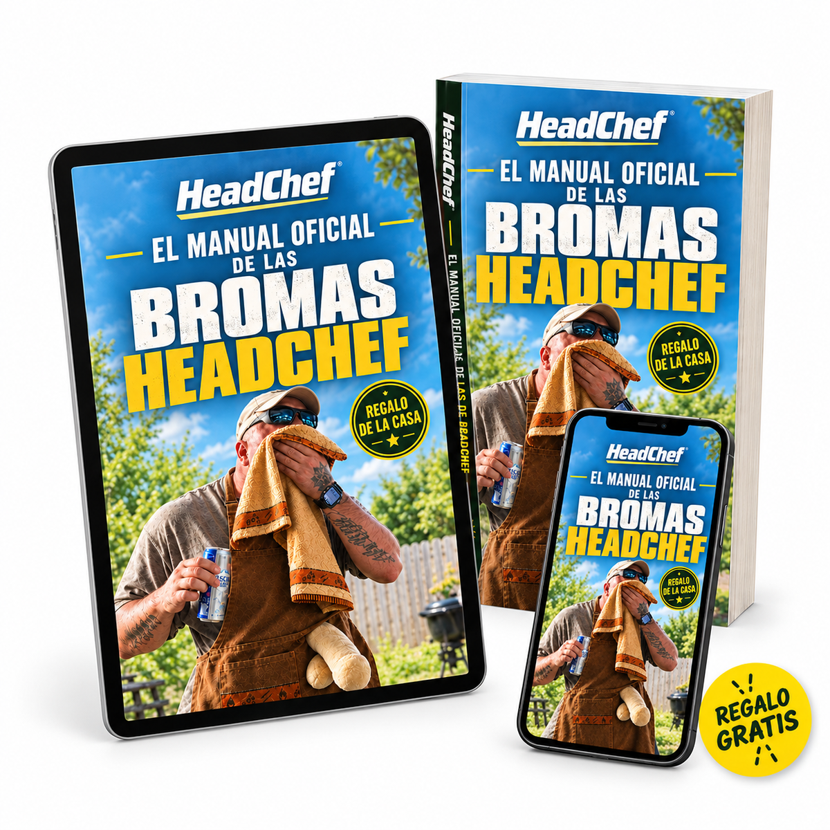 Ebook - El Manual Oficial de las Bromas Headchef
